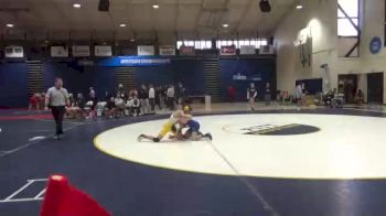125 lbs Cons. Semi - Matt Siszka, Pitt-Johnstown vs Jerry Echevarria, American Int`l