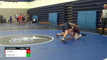 120 lbs 7th Place Match - Jase Adam, Salina Central vs Robert Hickman, Mill Valley