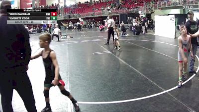 45 lbs Cons. Round 4 - Dion Caudillo, MWC Wrestling Academy vs Everett Codr, Seward Wrestling Club