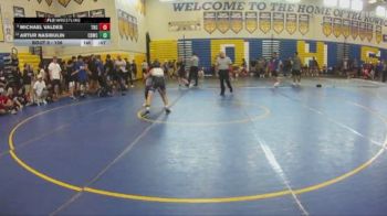 106 lbs Cons. Round 5 - Artur Nasibulin, Palmetto vs Michael Valdes, Gladiator Wrestling