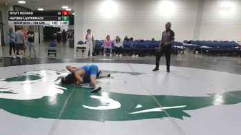 128 lbs Final - Ryatt Rodden, OK vs Hayden Lauterback, NJ