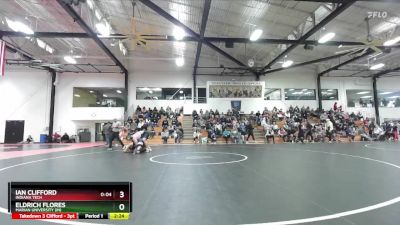 285 lbs Champ. Round 2 - Ian Clifford, Indiana Tech vs Eldrich Flores, Marian University (IN)