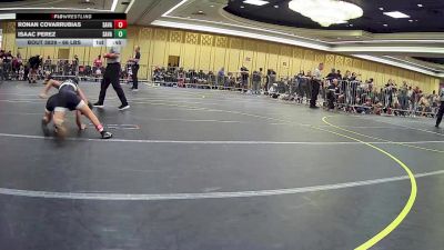 66 lbs Semifinal - Ronan Covarrubias, Savage House WC vs Isaac Perez, Savage House WC