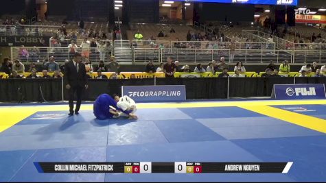 Andrew Nguyen vs Collin Michael Fitzpatrick 2025 Pan Jiu Jitsu IBJJF Championship