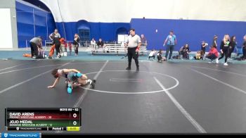 52 lbs 3rd Place Match - David Arens, Prodigy Wrestling Academy vs Jojo Medal, Donahue Wrestling Academy