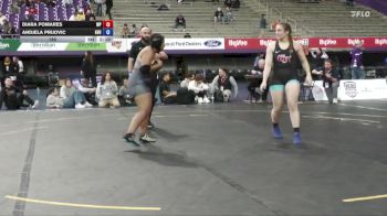 180 lbs Placement Matches (16 Team) - Diara Pomares, William Penn vs Andjela Prijovic, Grand View