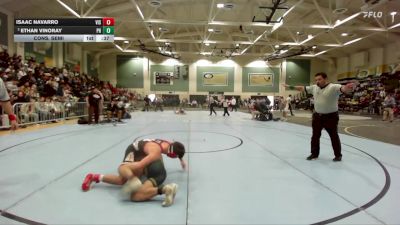 126 lbs Cons. Semi - Ethan Vinoray, Patrick Henry vs Isaac Navarro, Vista