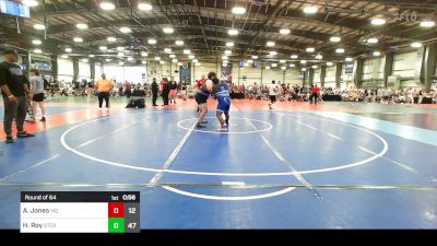 285 lbs Round Of 64 - Ason Jones, Mayo Quanchi vs Hayden Roy, Storm Wrestling Center