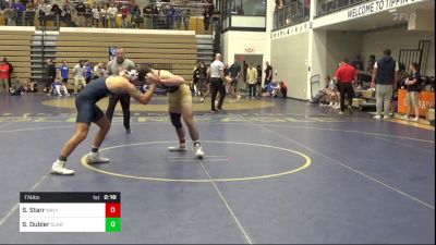 174 lbs Round Of 32 - Sammy Starr, Navy vs Suds Dubler, Clarion