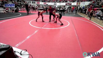 90 lbs Quarterfinal - Bryson Barlow, Sallisaw Takedown Club vs Kody Perry, Vian Wrestling Club