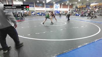 190 lbs Cons. Round 2 - Johnathan Velascquez, Eisenhower vs Alfredo Perez, Mayfair