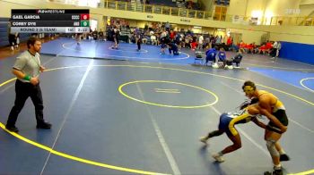 125 lbs Round 3 (6 Team) - Gael Garcia, Cloud County Community College vs Corey Dye, Andrew College