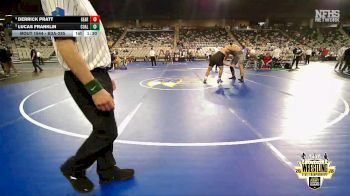 B3A-285 lbs 3rd Place Match - Derrick Pratt, Geary vs Lucas Franklin, Coalgate