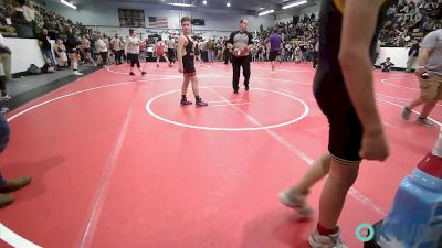 120 lbs Quarterfinal - Ryder Cummings, Black Fox Wrestling Club vs Corbin McLellan, Skiatook Youth Wrestling 2022-23