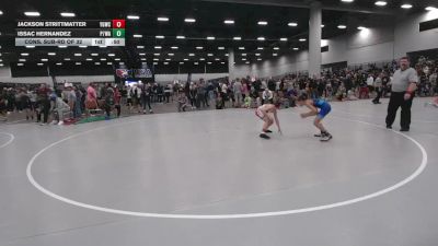 74 lbs Cons. Sub-rd Of 32 - Issac Hernandez, Pack 732 Wrestling Academy vs Jackson Strittmatter, Young Guns Wrestling Club