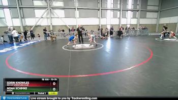 73-75 lbs Round 2 - Sorin Knowles, Big Cat Wrestling Club vs Noah Schimke, NWWC