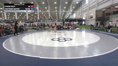 165 lbs Kynzie Kelly, Oklahoma vs Cheyenne Griffin, Ohio Red