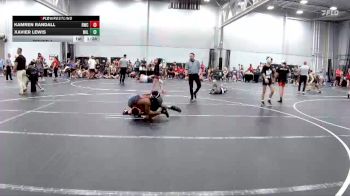 100-110 lbs Round 1 - Xavier Lewis, Milford vs Kamren Randall, Rampage Wrestling Club