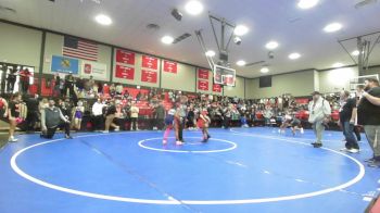 100 lbs Rr Rnd 1 - Kerrie Garza, Bookert T Washington vs Madison Brewer, Tulsa Hale