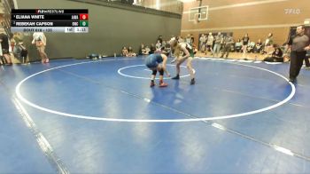 135 lbs Round 3 - Eliana White, All In Wrestling Academy vs Rebekah Capson, Bonneville Wrestling Club