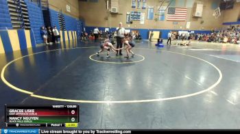 120lbs Champ. Round 2 - Gracee Liske, East Jefferson (Girls) vs Nancy Nguyen, Black Hills (Girls)