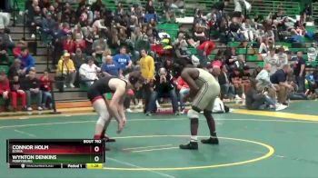 150 lbs Quarterfinal - Connor Holm, ELYRIA vs Wynton Denkins, PERRYSBURG