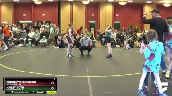 90 lbs Round 2 (6 Team) - Brooklyn Munkberg, MN ALL Star vs Hailey Goth, Untouchables