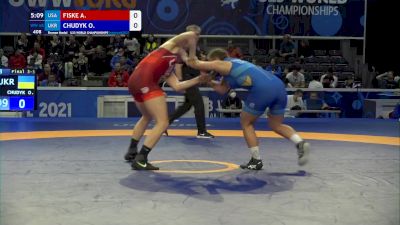 68 kg Final 3-5 - Alyvia Nicole Fiske, Usa vs Oksana Chudyk, Ukr