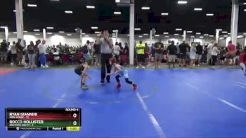 52 lbs Round 6 (10 Team) - Rocco Hollister, Orchard South vs Ryan Giannini, Iron Horse