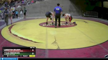 170 lbs Cons. Round 3 - Langston Belding, Mountain View High School Wres vs Tyson Breshears, Hi Desert Mat Club