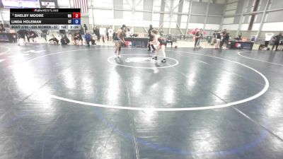 U20 Women - 57 lbs Cons. Round 6 - Shelby Moore, WA vs Linda Holeman, CT