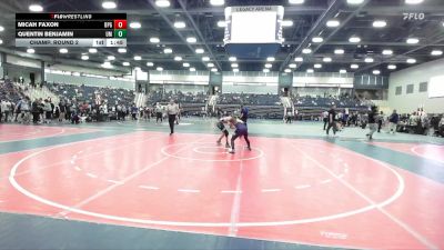 125 lbs Champ. Round 2 - Micah Faxon, University Of Central Florida vs Quentin Benjamin, Montevallo