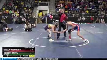 135 lbs Cons. Round 5 - Morgan Griffin, Spencer vs Amelia Wadsworth, Decorah