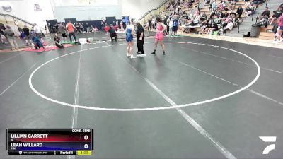 170 lbs Cons. Semi - Lillian Garrett, IL vs Leah Willard, MN