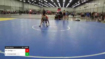 106 lbs Consolation - Mia Zuniga, Ascend Wrestling Academy vs Sarah Zimmerman, Kansas