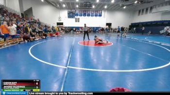 120 lbs Cons. Round 3 - Carson Batt, Gering Junior High vs Antonio Valdovinos, Alliance Middle School