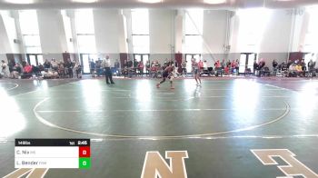 149 lbs Round Of 32 - Carter Nix, Morgan State vs Luke Bender, Franklin & Marshall