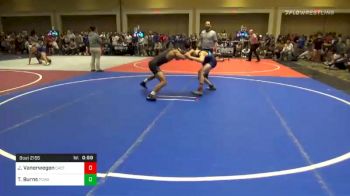 Match - Jack Vanerwegen, Castro Valley vs Tharen Burns, Poway High School