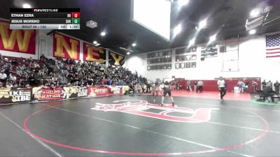 150 lbs Champ. Round 2 - Ethan Ezra, Beverly Hills vs Jesus Moreno, Shadow Hills