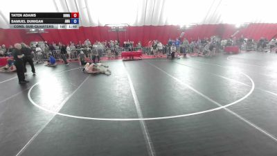 144 lbs Cons. Sub-quarters - Taten Adams, Black Hills Wrestling Academy vs Samuel Dunigan, Askren Wrestling Academy