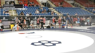 120 lbs Cons. Rd Of 64 - Cordeus Wahl, Oklahoma vs Jackson Walker, Nevada
