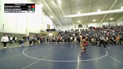 144B lbs Cons. Rd Of 16 - Lincoln Archibald, Cyprus vs Benjamin Laurent, American Fork