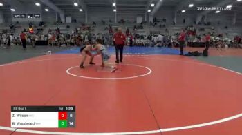 138 lbs Prelims - Zach Wilson, Indiana Smackdown vs Braidon Woodward, 4M Power