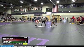 155 lbs Champ. Round 1 - Skylar Slade, Southeast Polk vs Rebecca Suhr, Central Community, Elkader