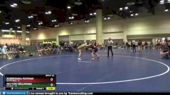 126 lbs Round 5 (10 Team) - Aubrianna Putman, Queen Bees vs Peyton Hellmann, SD Heat