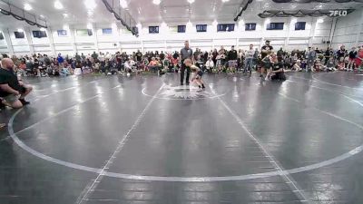 60 lbs Round Robin 2 - Cyrus Massie, Ground Zero Black vs Rhea Karas, Backbone Wrestling Club - EL