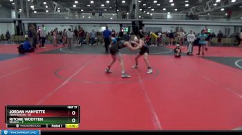 92 lbs Round 3 (4 Team) - Jordan Manyette, Team Gotcha vs Ritchie Wootten, Seagull