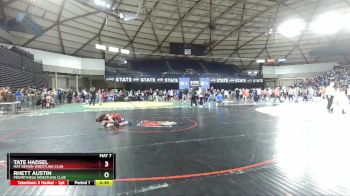 71 lbs Champ. Round 1 - Tate Hadsel, Mat Demon Wrestling Club vs Rhett Austin, Prometheus Wrestling Club