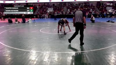 138 lbs Cons. Round 2 - Martin Gurule, Ridgevue vs Bodie Rayborn, Capital