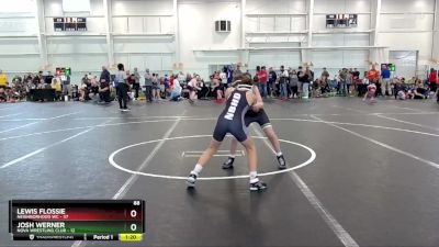 88 lbs Round 3 (6 Team) - Lewis Flossie, Neighborhood WC vs Josh Werner, NOVA Wrestling Club